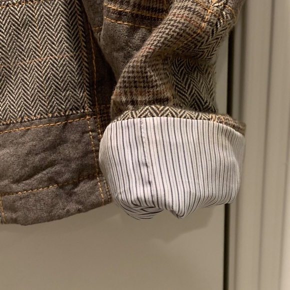 Vintage Gap Blazer.  Plaids..size removed  but its a L or XL - Picture 4 of 6